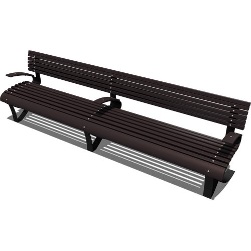 Диван парковый "Будапешт", длина 2,9 м
